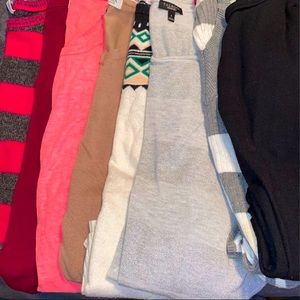 Bundle 8 small long sleeve